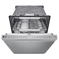 44 dBA Stainless Steel Top Control Smart Dishwasher - OPEN BOX