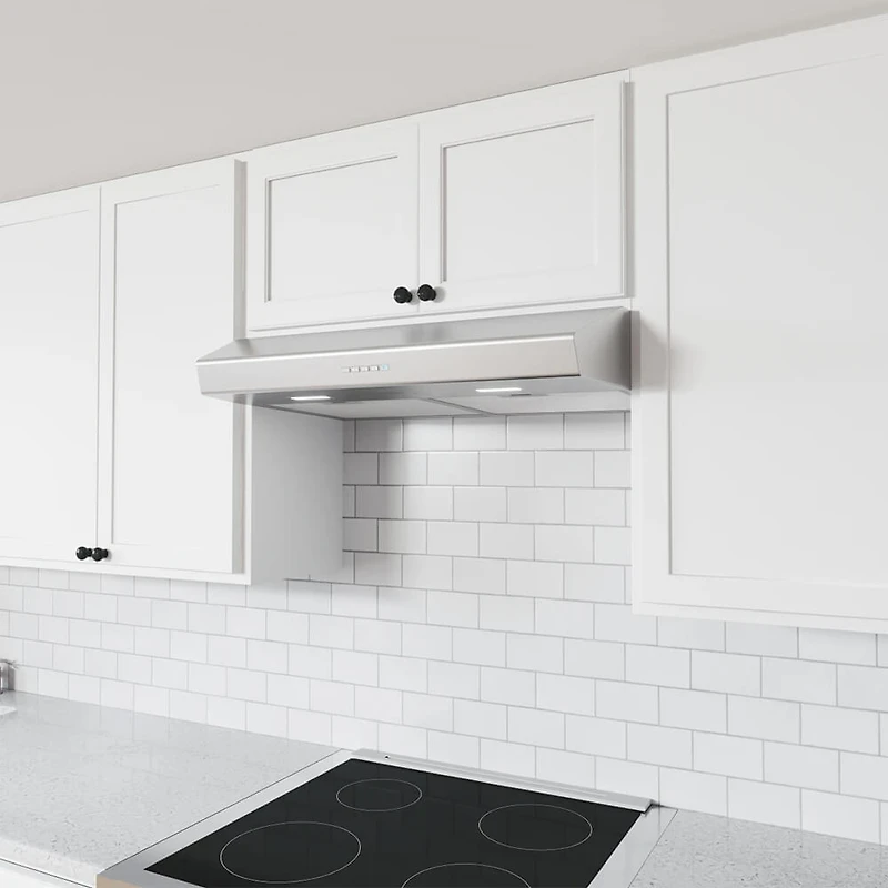 36 inch Breeze II Stainless Steel 400 CFM Under Cabinet Range Hood