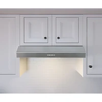 36 inch Breeze II Stainless Steel 400 CFM Under Cabinet Range Hood
