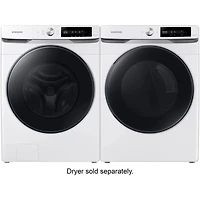 4.5 Cu. Ft. White Smart Dial Front Load Washer - OPEN BOX