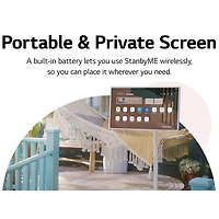 27 inch StanbyME LED Full HD Touch Screen Smart TV