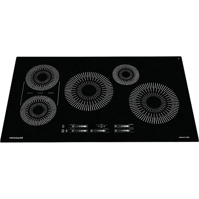 36 inch Black Built-in Induction Electric Cooktop