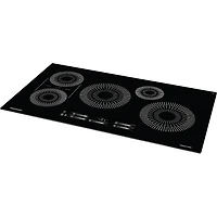 36 inch Black Built-in Induction Electric Cooktop