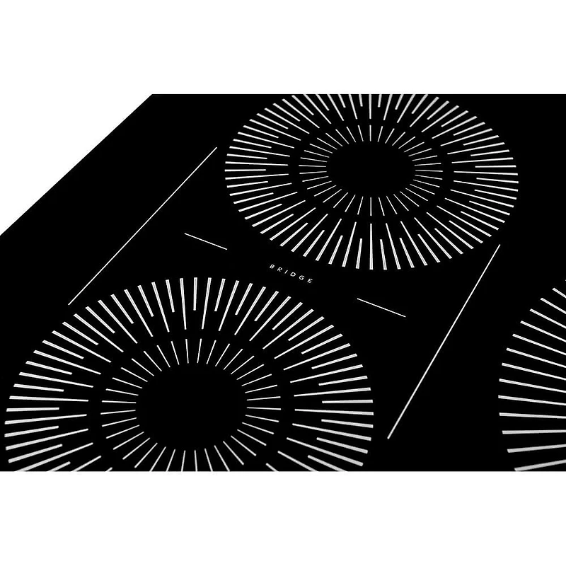 36 inch Black Built-in Induction Electric Cooktop