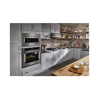 Built-In Low Profile Microwave Standard Trim Kit - Stainless Steel