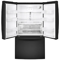 27.0 Cu. Ft. High Gloss Black French Door Refrigerator