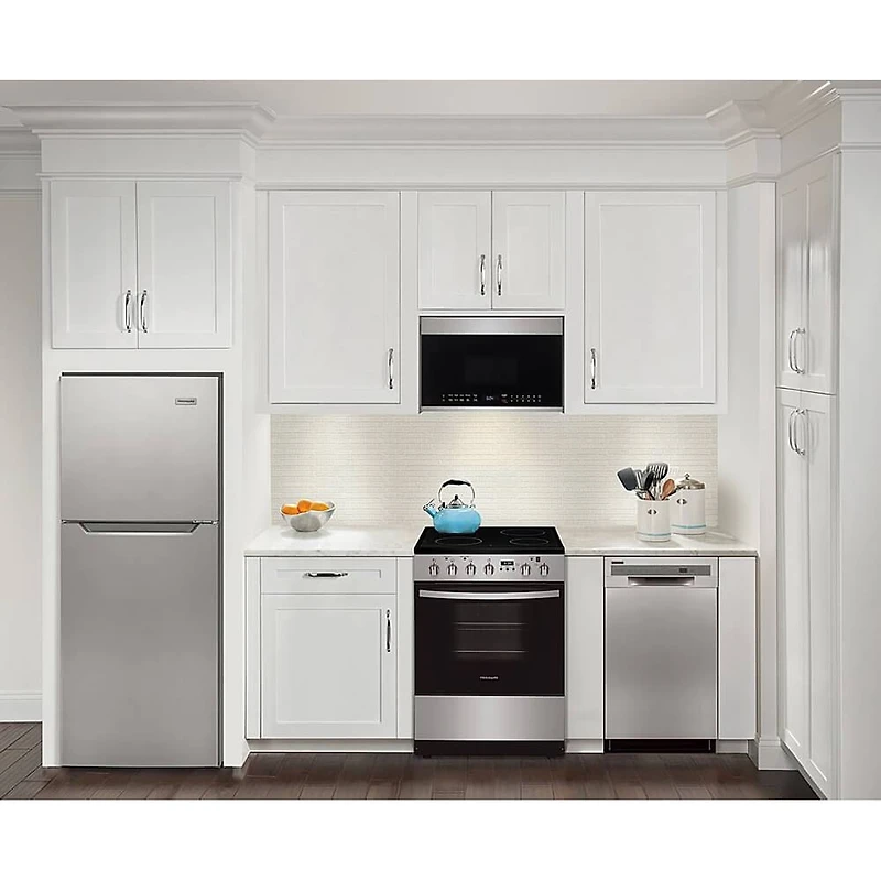1.9 Cu. Ft. Stainless Steel Freestanding Smoothtop Electric Range