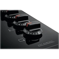 30 inch Black 4 Burner Electric Cooktop