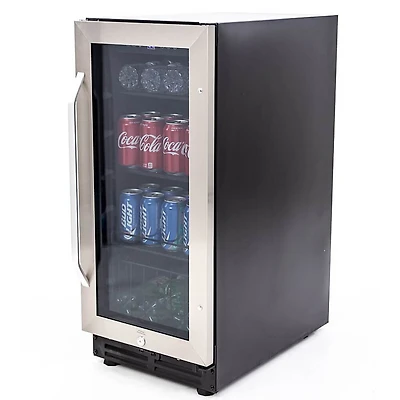 72 Can Stainless Steel Beverage Center