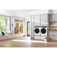 4.5 Cu. Ft. White Front Load Stackable Washer