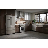 4.2 Cu. Ft. Stainless Slide-In Professional Gas Range - OPEN BOX