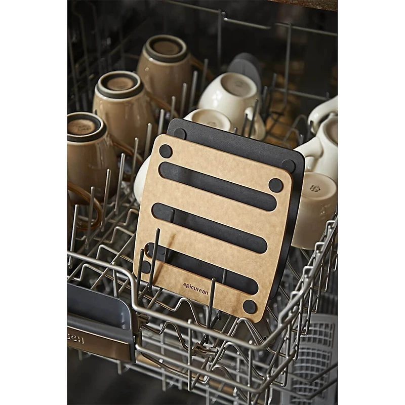 Square Trivet - Natural/Black - Open Box