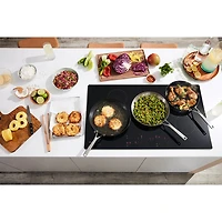 36 inch Built-In Stainless Electric Induction Cooktop with 5 Elements