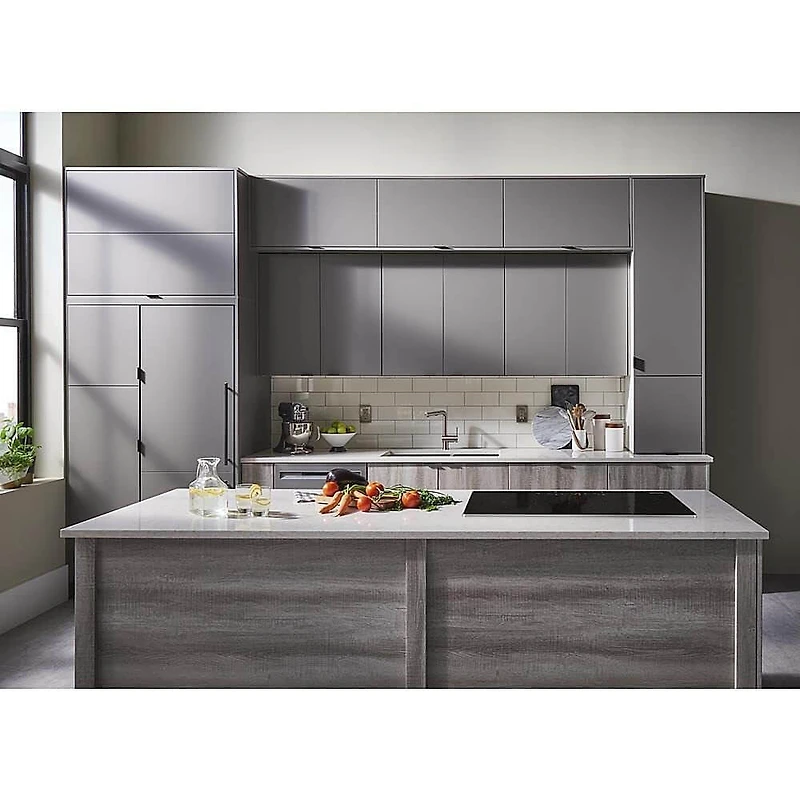 36 inch Built-In Stainless Electric Induction Cooktop with 5 Elements