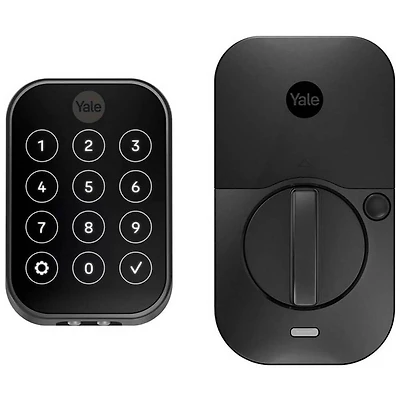 Assure Lock 2 Key-Free Touchscreen with Wi-Fi - Black Suede - OPEN BOX
