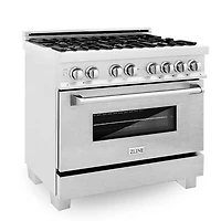 4.6 Cu. Ft. Snow Stainless Steel Freestanding Dual Fuel Convection Range
