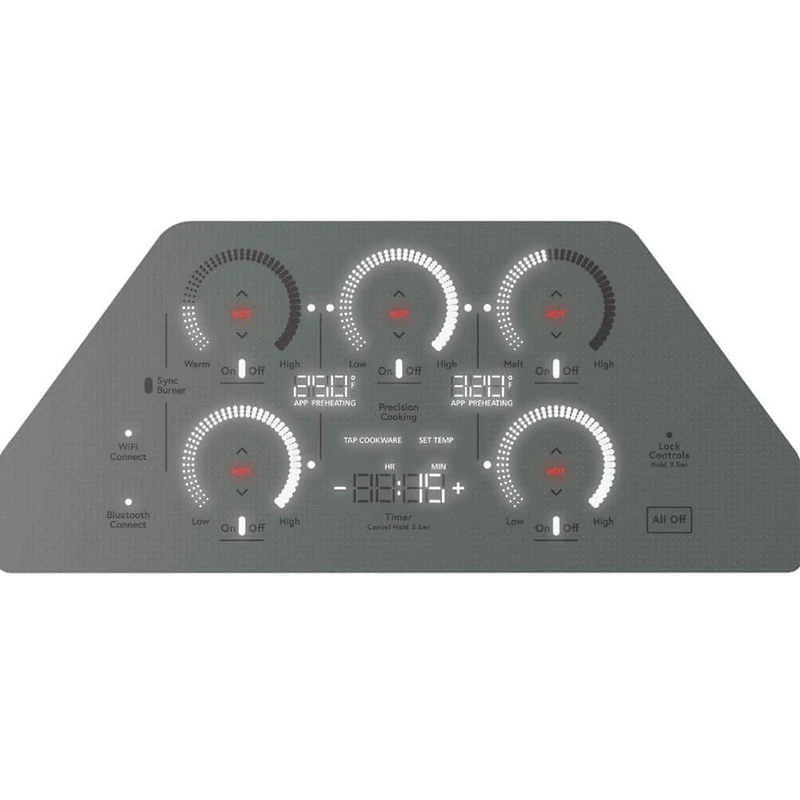 36 inch Stainless Steel 4 Burner Built-In Electric Cooktop