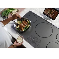 36 inch Stainless Steel 4 Burner Built-In Electric Cooktop