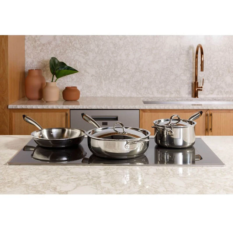 36 inch Stainless Steel 4 Burner Built-In Electric Cooktop