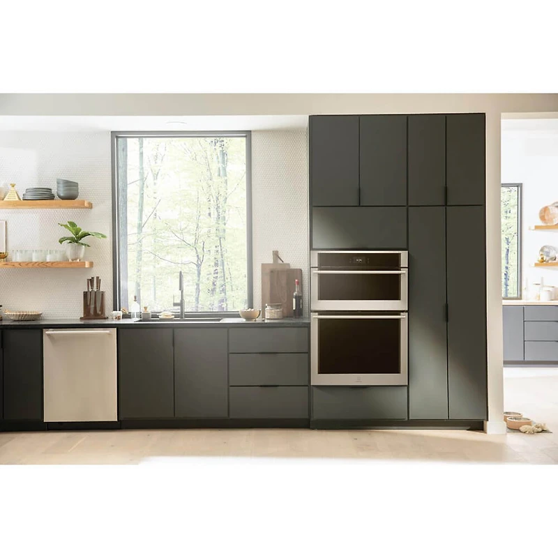 30 inch Built-In Electric Wall Oven with Built-In Microwave