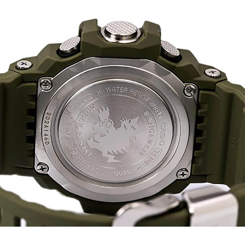 G-Shock Master of G Rangeman GW-9400 Series Sports Watch - Green