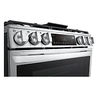 6.3 Cu Ft. Stainless Steel Slide-In Smart Dual Fuel Range