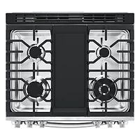 6.3 Cu Ft. Stainless Steel Slide-In Smart Dual Fuel Range