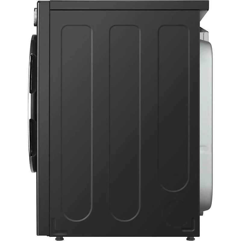 7.4 Cu. Ft. Black Steel Stackable Front Load Smart Electric Dryer with TurboSteam