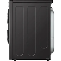 7.4 Cu. Ft. Black Steel Stackable Front Load Smart Electric Dryer with TurboSteam