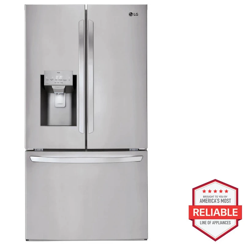 27.7 Cu. Ft. Stainless Steel French Door Refrigerator