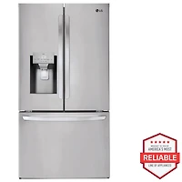 27.7 Cu. Ft. Stainless Steel French Door Refrigerator