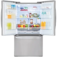 27.7 Cu. Ft. Stainless Steel French Door Refrigerator