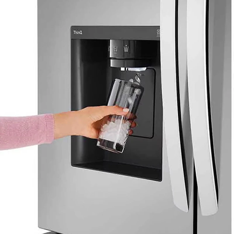 25.5 Cu. Ft. Stainless Steel French Door Smart Refrigerator