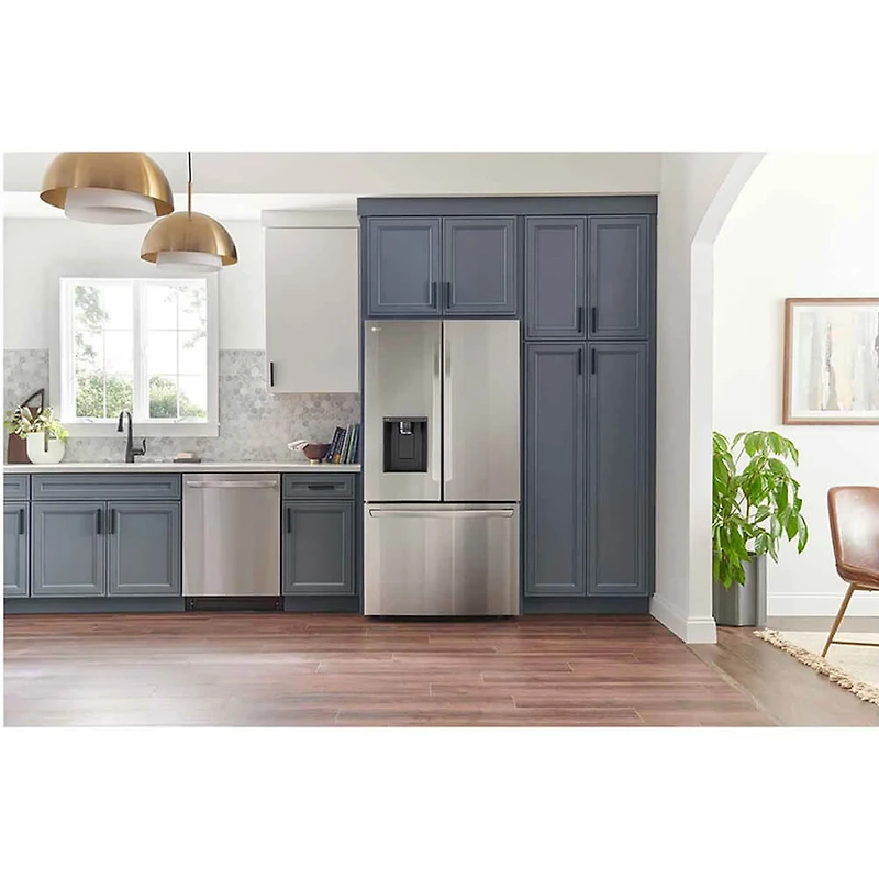 25.5 Cu. Ft. Stainless Steel French Door Smart Refrigerator