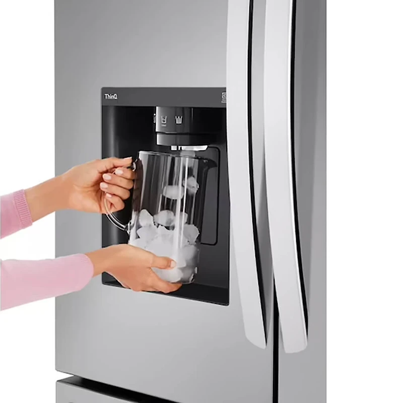 25.5 Cu. Ft. Stainless Steel French Door Smart Refrigerator