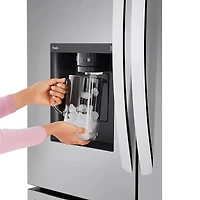 25.5 Cu. Ft. Stainless Steel French Door Smart Refrigerator