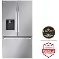 25.5 Cu. Ft. Stainless Steel French Door Smart Refrigerator