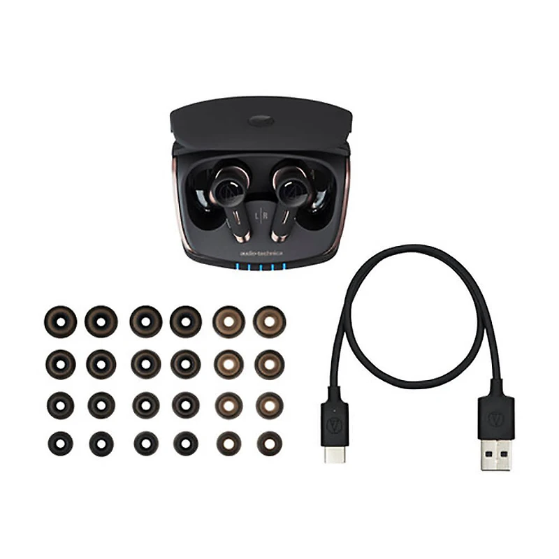 TWX9 Noise-Canceling True Wireless In-Ear Headphones - Black