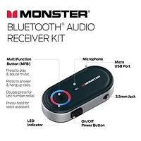 Bluetooth Audio Receiver with Voice Control