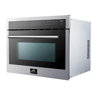 1.6 Cu. Ft. Stainless Steel Convection Microwave with Sensor Cooking