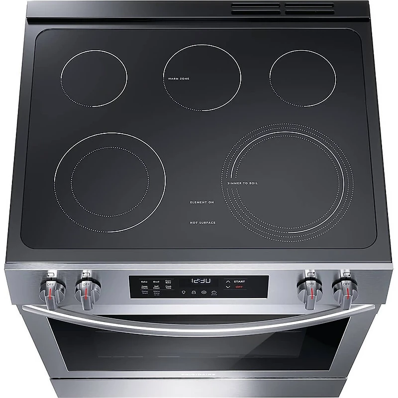 5.3 Cu. Ft. Stainless Steel Freestanding Electric Range with Convection Bake