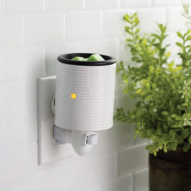 Arch Deco Flip Dish Pluggable Fragrance Warmer - OPEN BOX