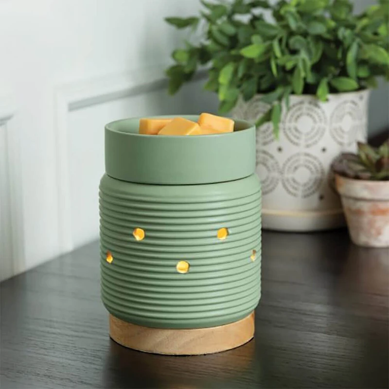 Sage Wood Illumination Fragrance Warmer - OPEN BOX