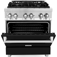 4.0 Cu. Ft. Stainless Steel Freestanding Dual Fuel Range