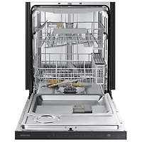44 dBA Black Stainless Steel Top Control Smart Dishwasher - OPEN BOX