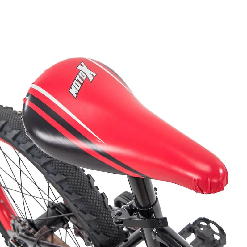 Moto X Kid’s Bike with Training Wheels - 18 inch - Black