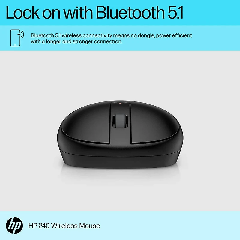 240 Bluetooth Wireless Mouse - Jet Black - OPEN BOX