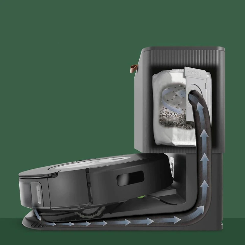 Roomba Combo J7+ Self-Emptying Robot Vacuum & Mop - Graphite - OPEN BOX