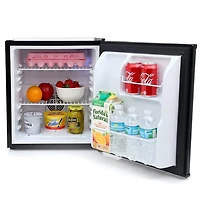 1.7 Cu. Ft. Stainless Steel Compact Refrigerator - OPEN BOX