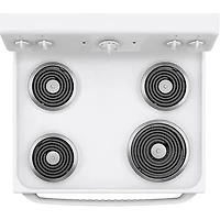 5.0 Cu. Ft. White Freestanding Electric Range